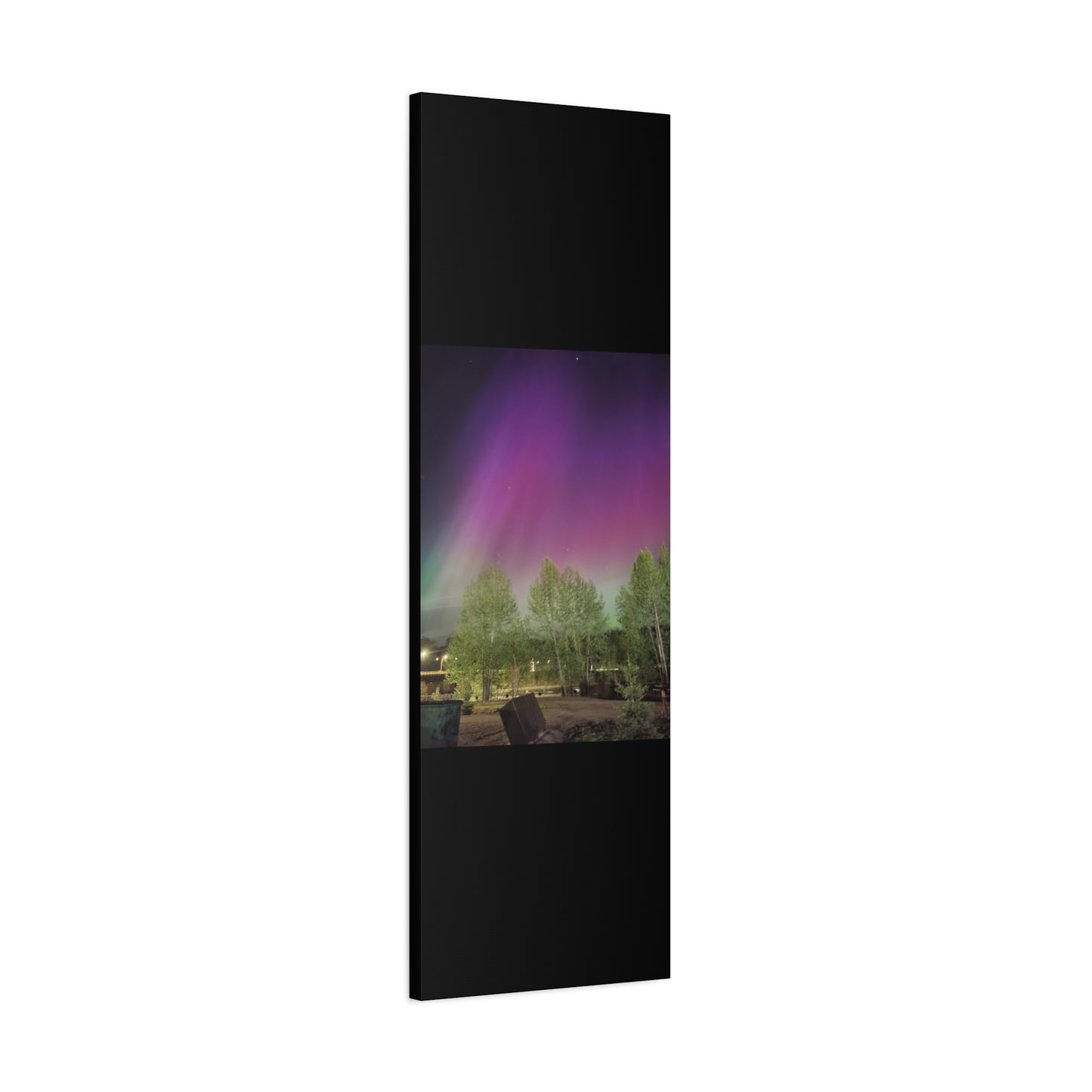 Quesnel downtown rv park BC aurora's Canvas Gallery Wraps