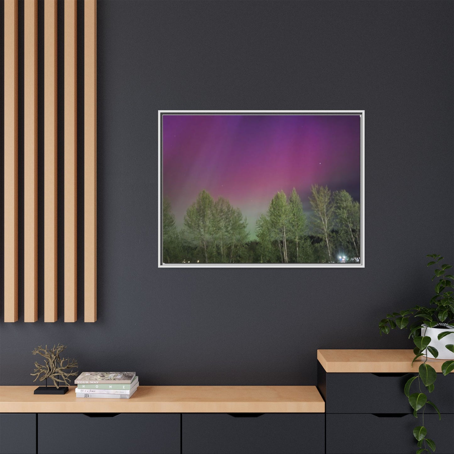 Matte Canvas, Framed (Multi-color)