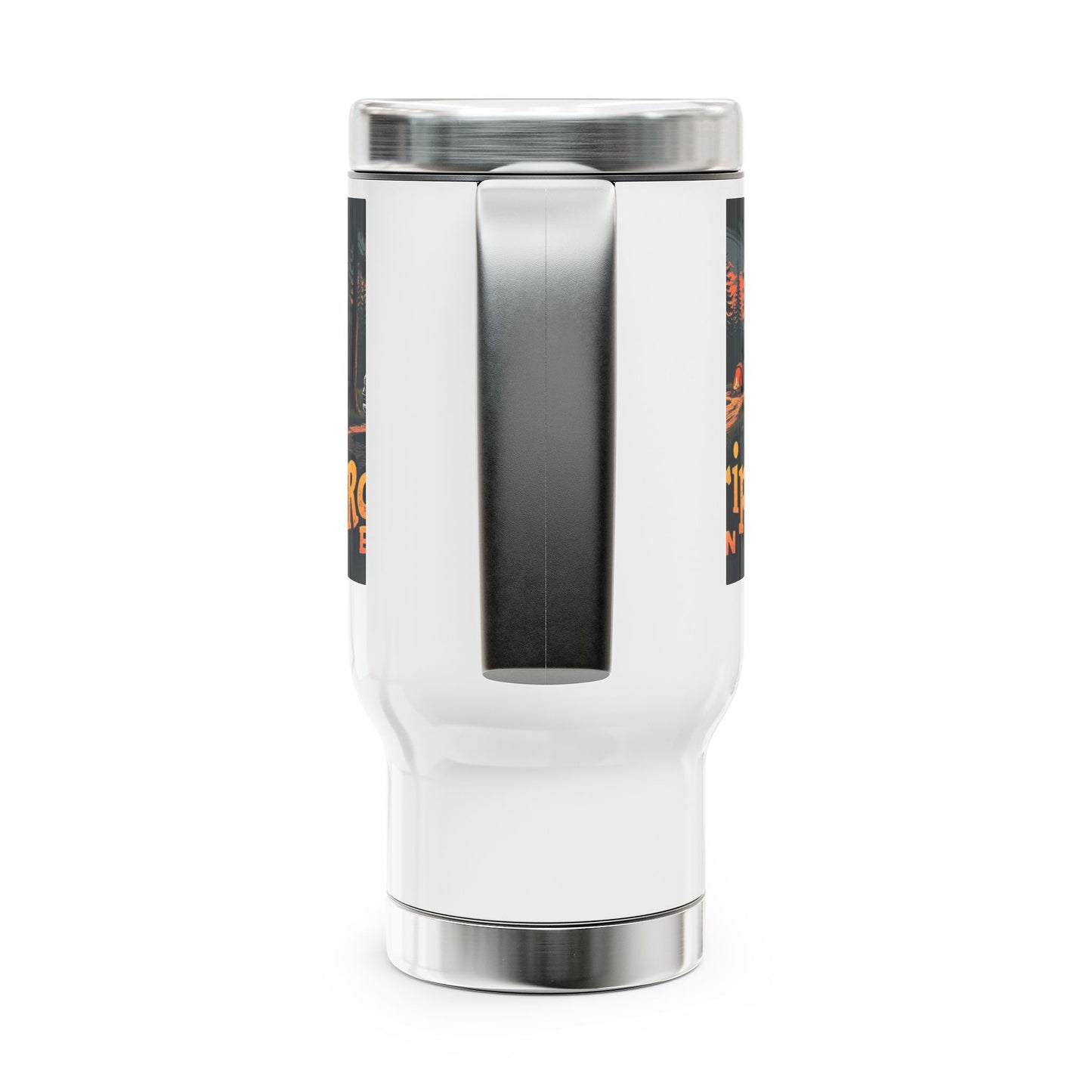 Roadtrip excursion Stainless Steel Travel Mug with Handle, 14oz