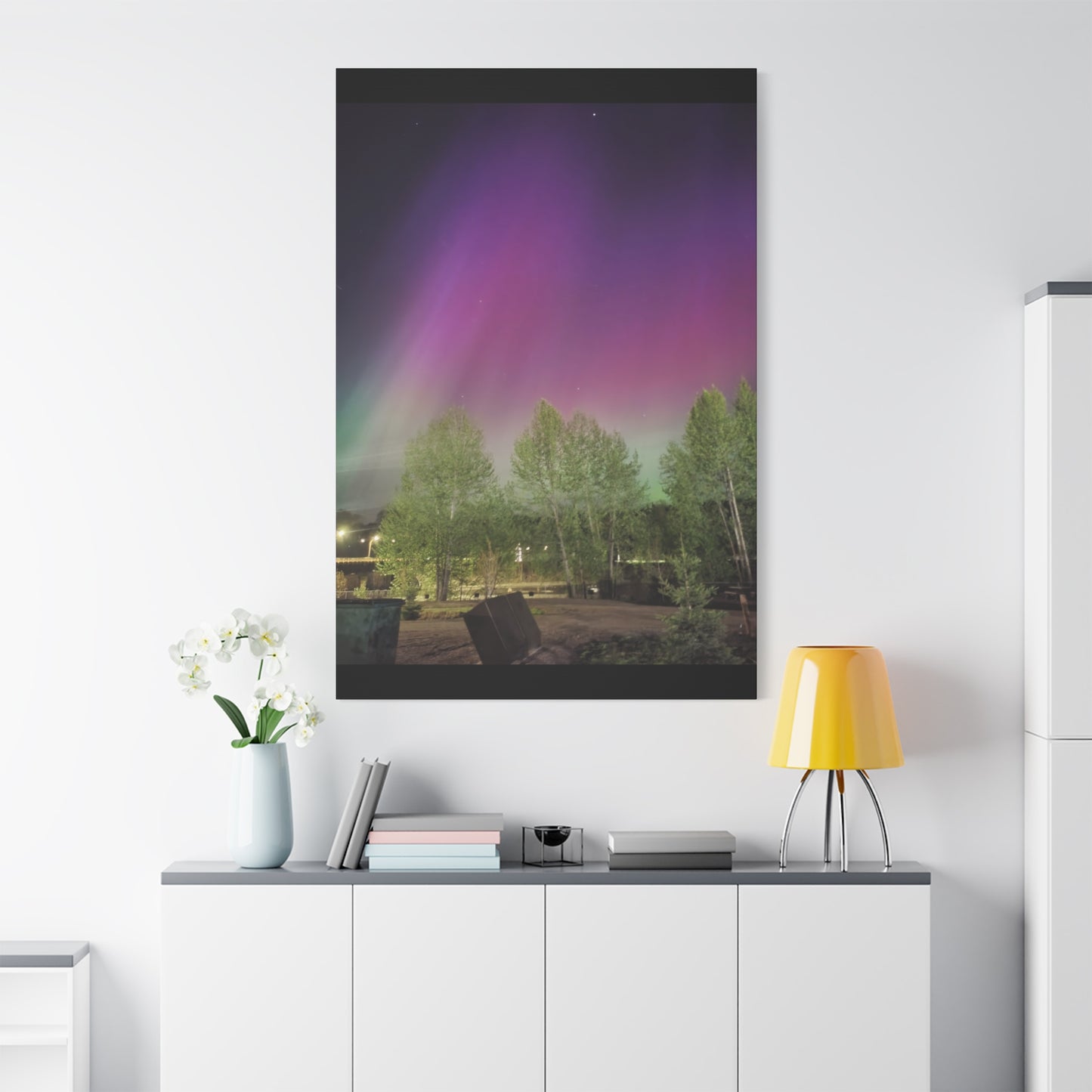 Quesnel downtown rv park BC aurora's Canvas Gallery Wraps